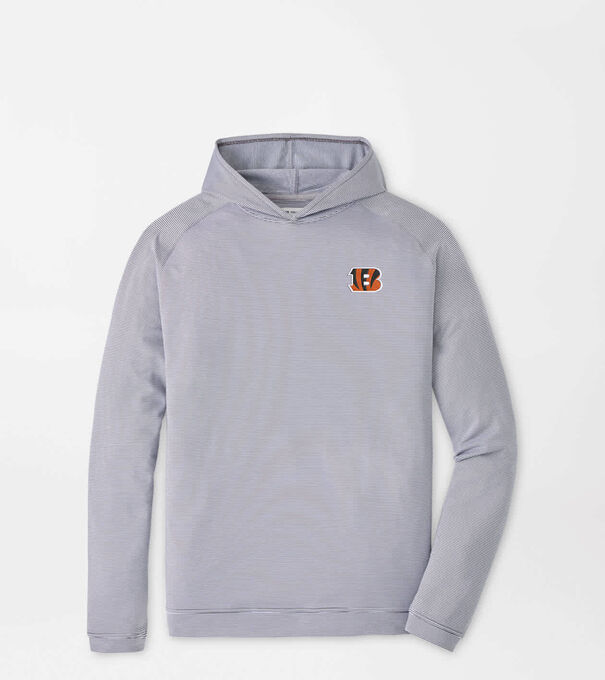 Cincinnati Bengals Pine Sugar Stripe Performance Hoodie