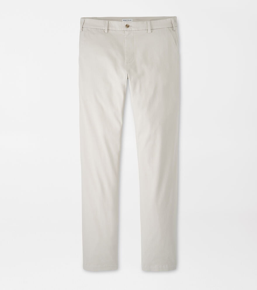 Signature Sateen Flat Front Trouser image number 1