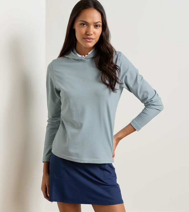 Sugar Stripe Pine Performance Hoodie