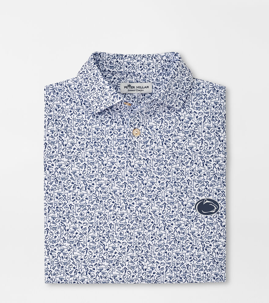 Penn State Youth Performance Jersey Polo image number 1