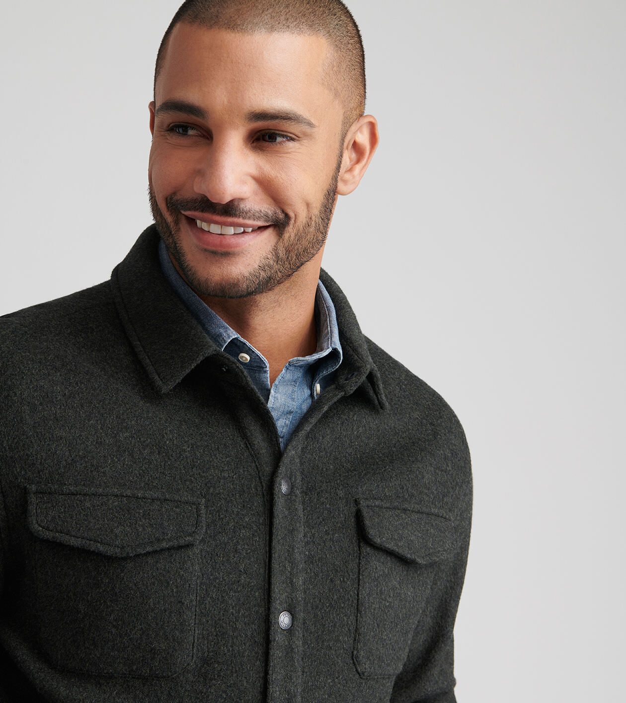 Crown Flex Merino Shirt Jacket | Men's Jackets & Coats | Peter Millar