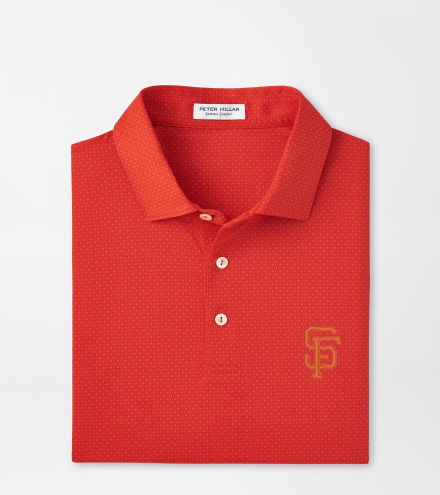 San Francisco Giants Tesseract Performance Jersey Polo image number 1