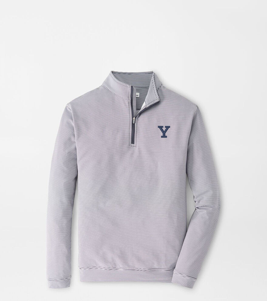 Yale Perth Mini-Stripe Performance Pullover image number 1