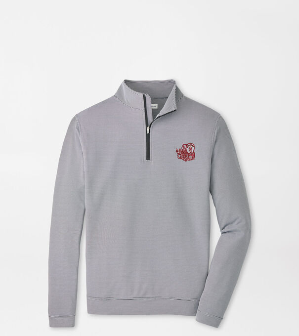 Oklahoma Vault Perth Sugar Stripe Performance Quarter-Zip