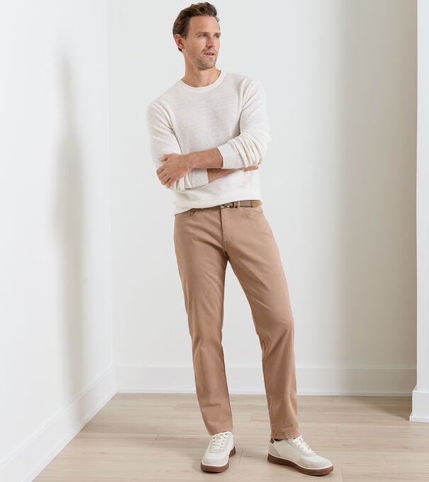 Signature Sateen Five-Pocket Pant