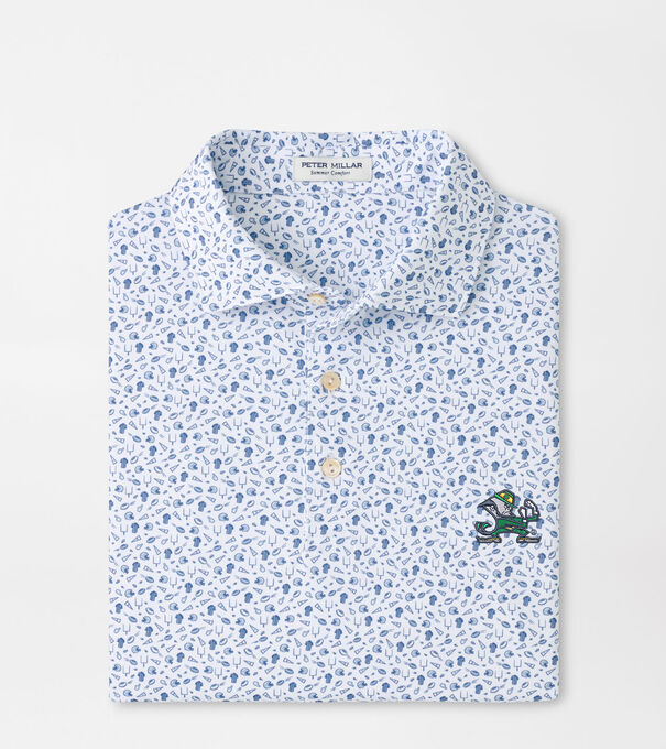 Notre Dame Fighting Irish Kick Off Performance Jersey Polo