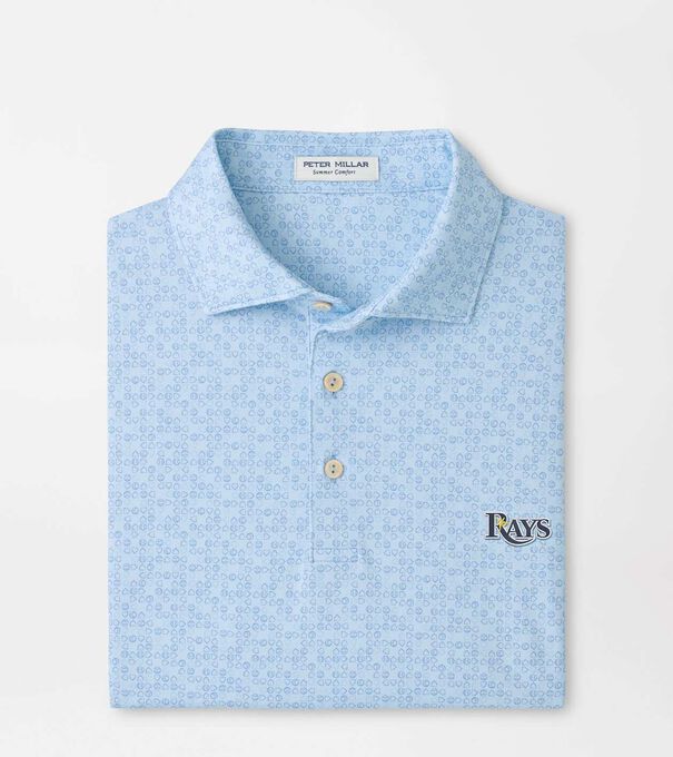 Cooperstown Tampa Bay Rays Bases Loaded Performance Jersey Polo