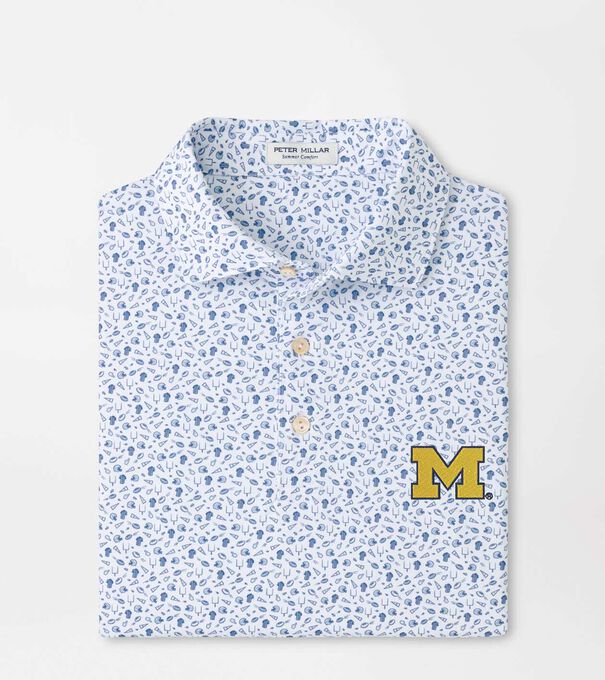 Michigan Kick Off Performance Jersey Polo
