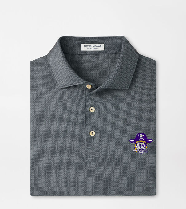 East Carolina University Vault Hugo Performance Jersey Polo