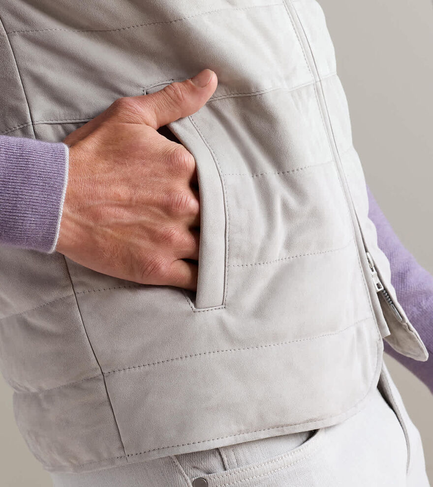 Featherweight Suede Vest image number 4