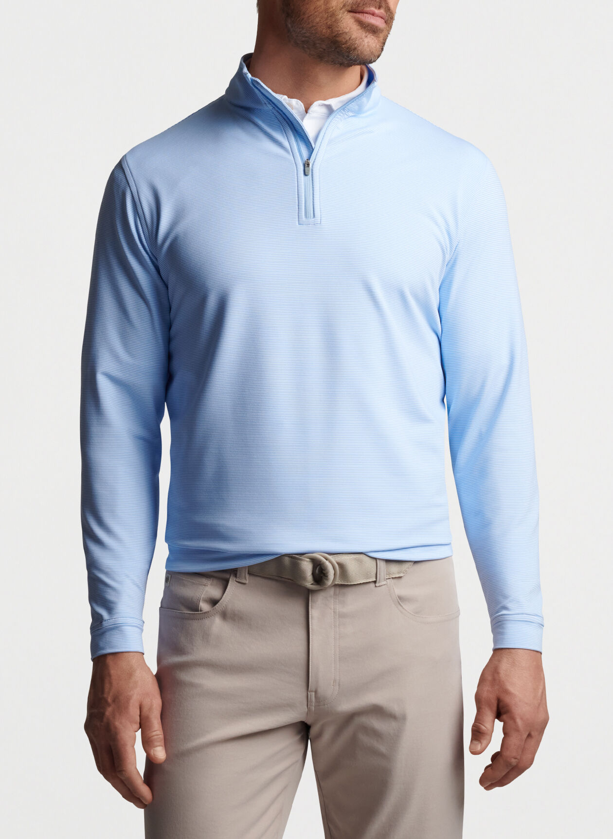 peter millar perth stretch loop terry quarter zip