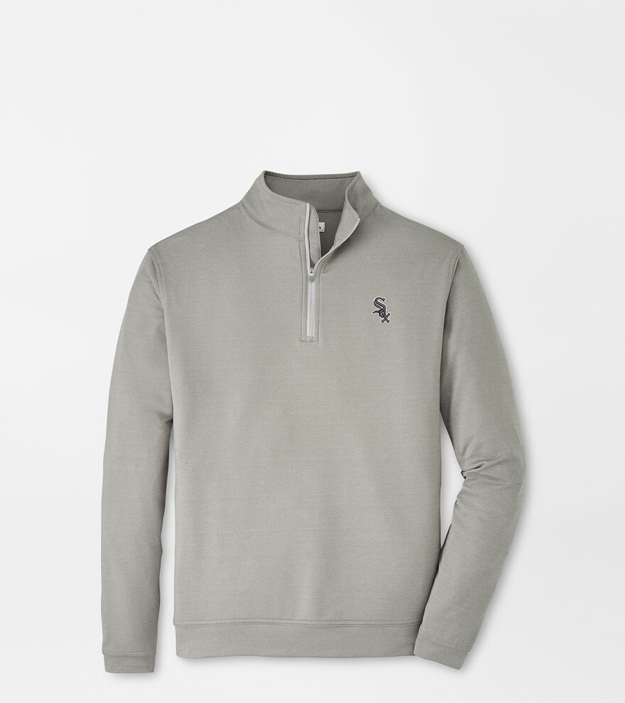Chicago White Sox Perth Mélange Performance Quarter-Zip image number 1