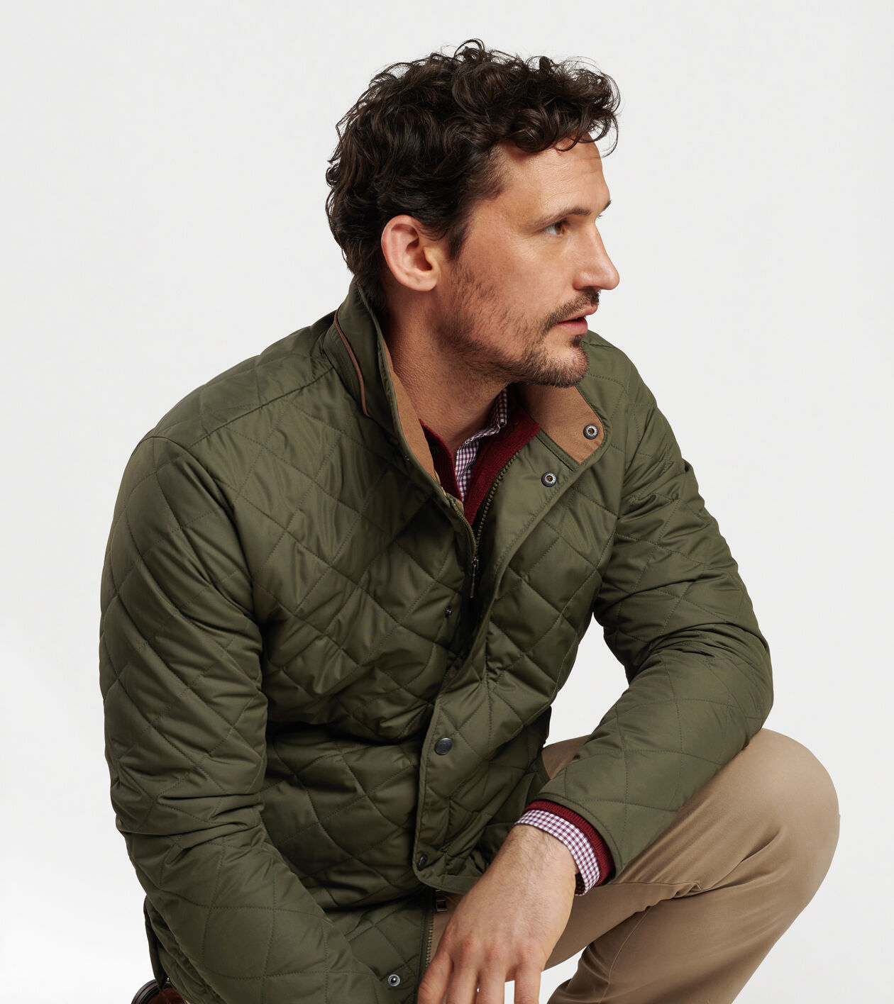 Peter millar suffolk car coat olive hotsell