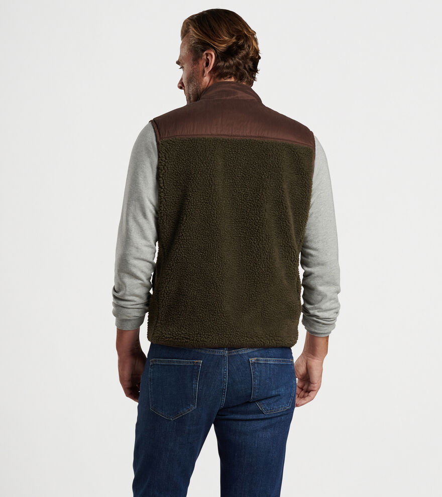 Autumn Pile Fleece Vest image number 3