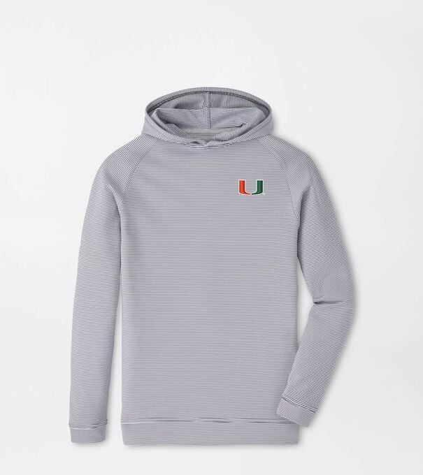 Miami Pine Youth Sugar Stripe Performance Hoodie