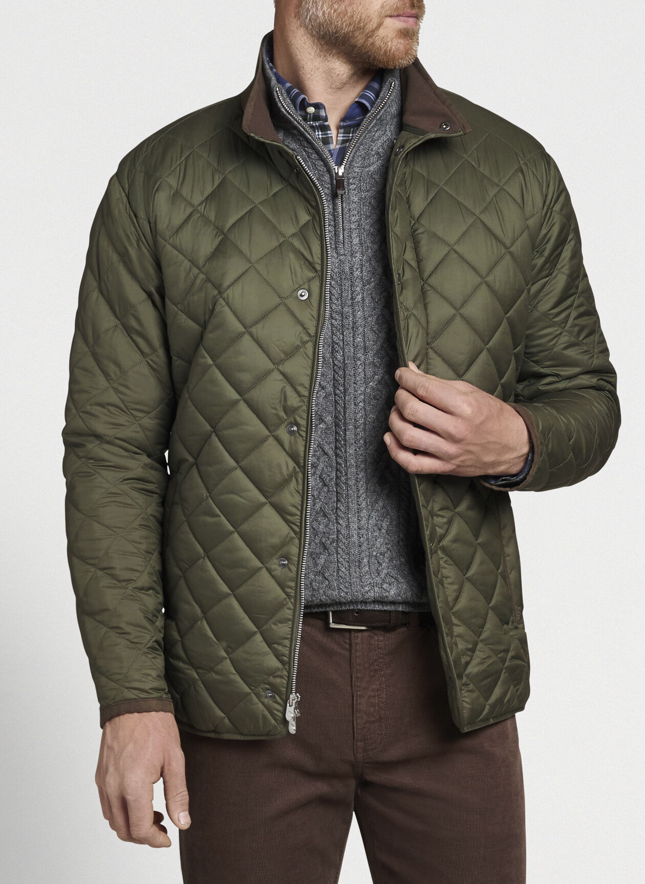 Suffolk Quilted Travel Coat | Peter Millar