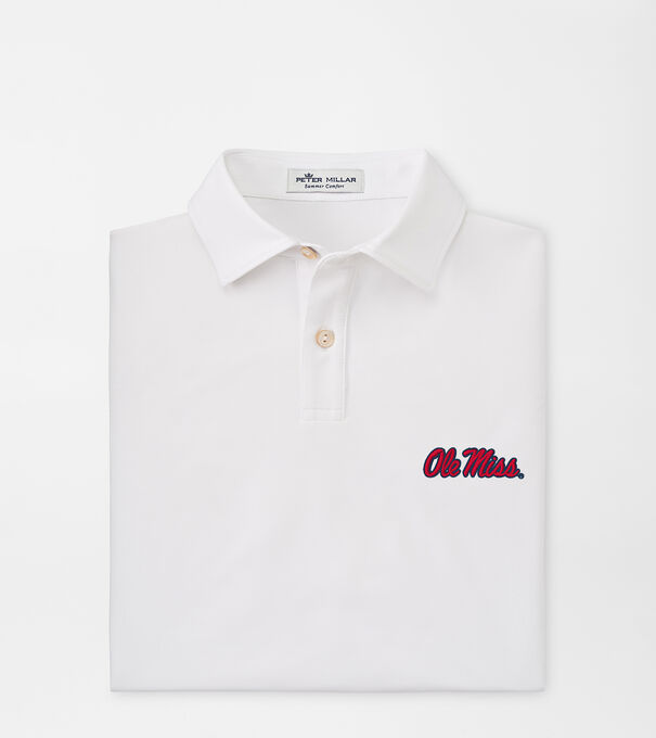 Ole Miss Youth Solid Performance Jersey Polo