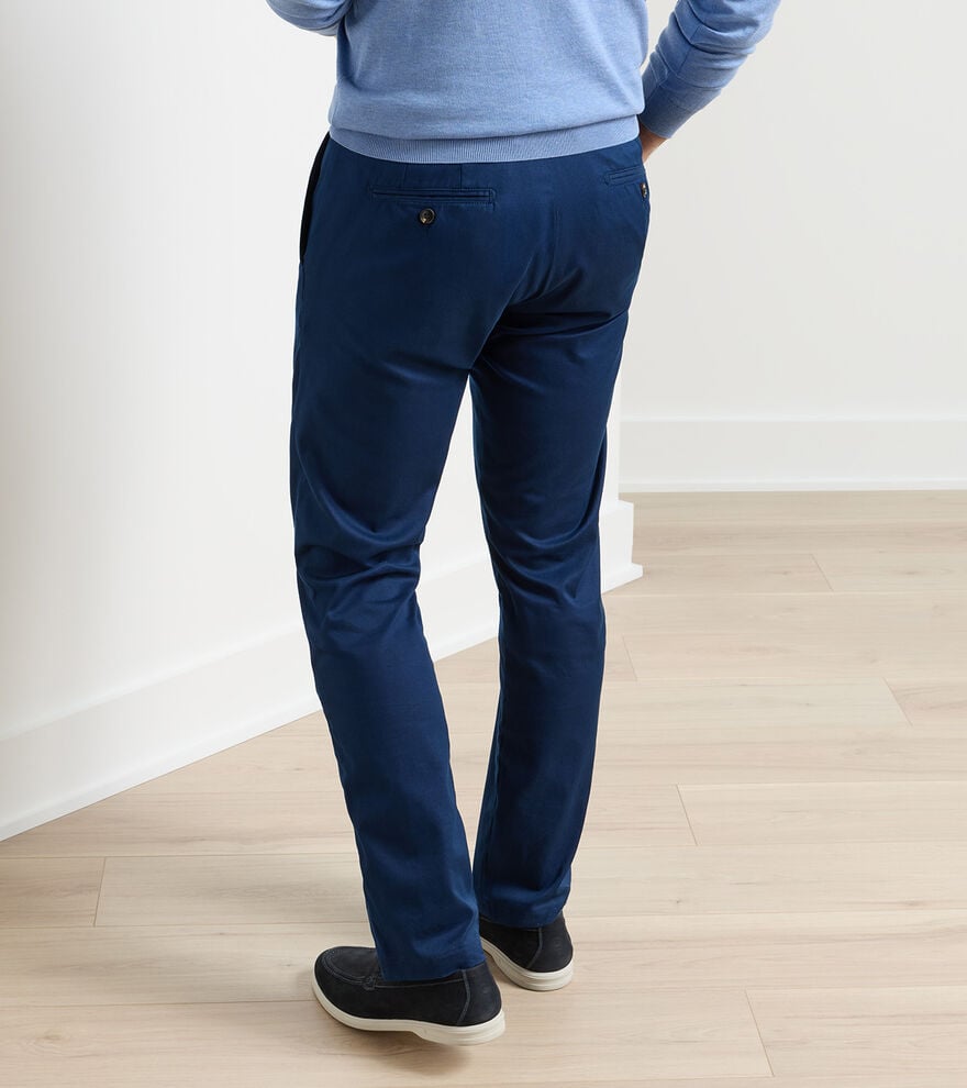 Mariner Sea Island Flat Front Chino image number 3