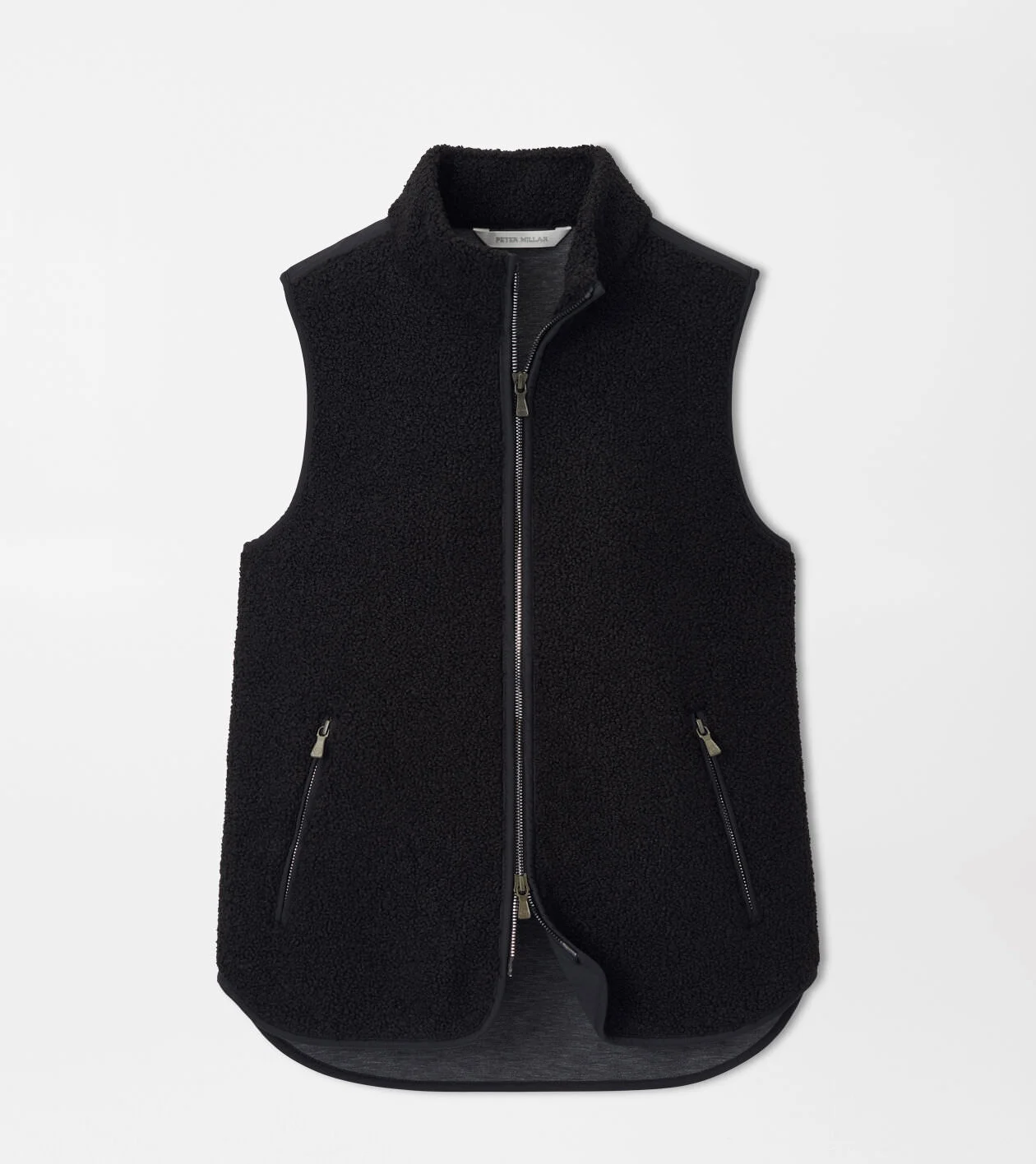 トップス Bibiy. MERLINA VEST Signature Leaderboard Pima Cotton Quarter-Zip Vest - Bobby Jones