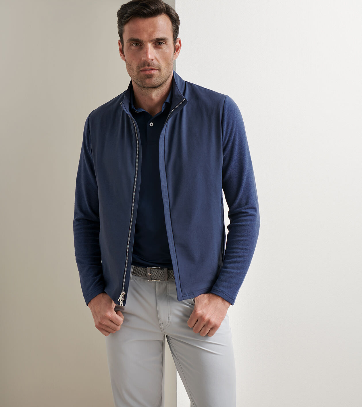 Solstice Performance Hybrid Full-Zip Cardigan | Men's