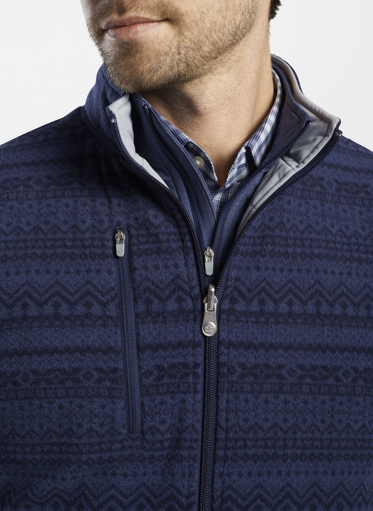 Lightweight Jacket- Navy Blue MossTex — Moss Brown & Co