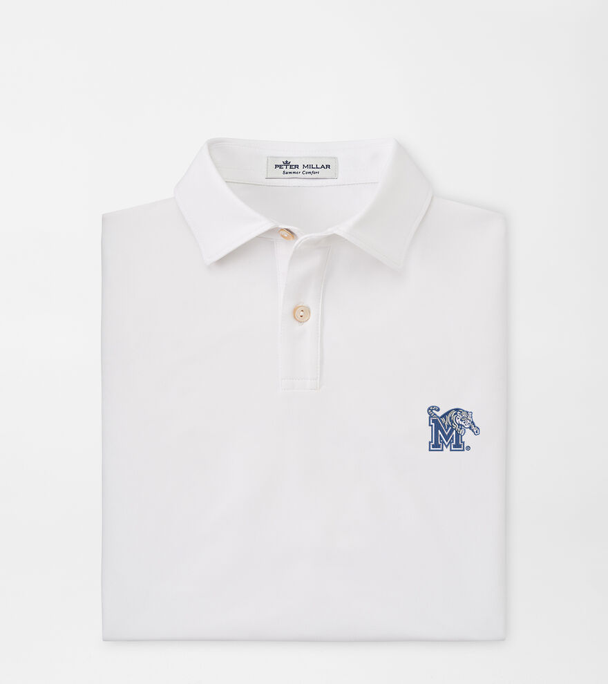 Memphis Youth Solid Performance Jersey Polo image number 1