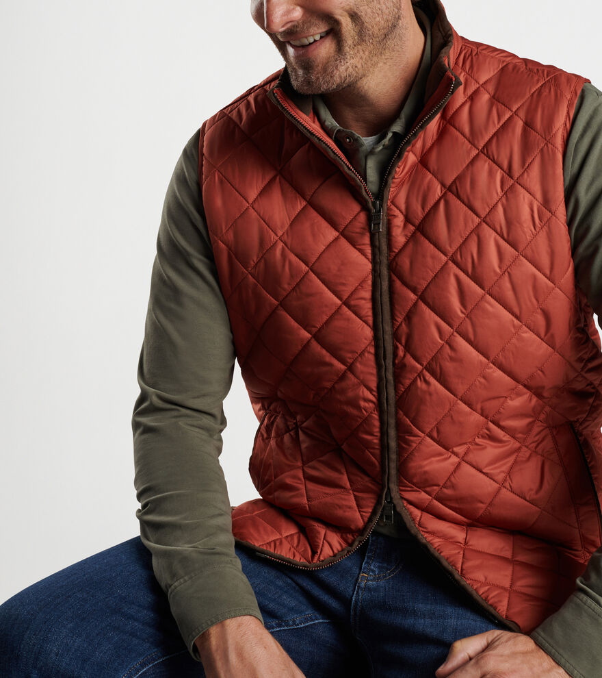 Essex Quilted Travel Vest image number 4
