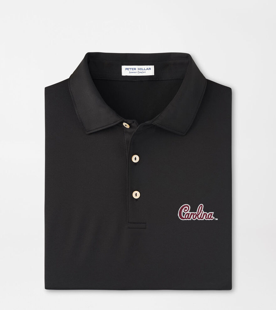 South Carolina Script Solid Performance Jersey Polo image number 1