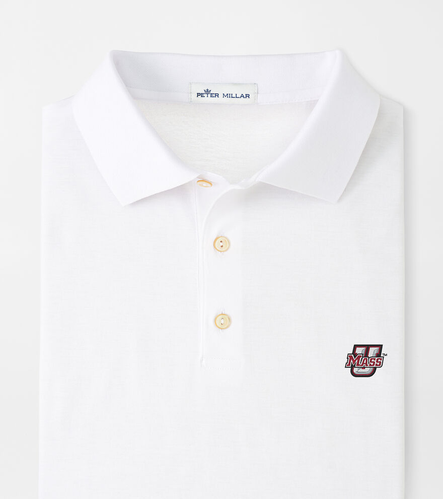 UMass Solid Cotton Polo