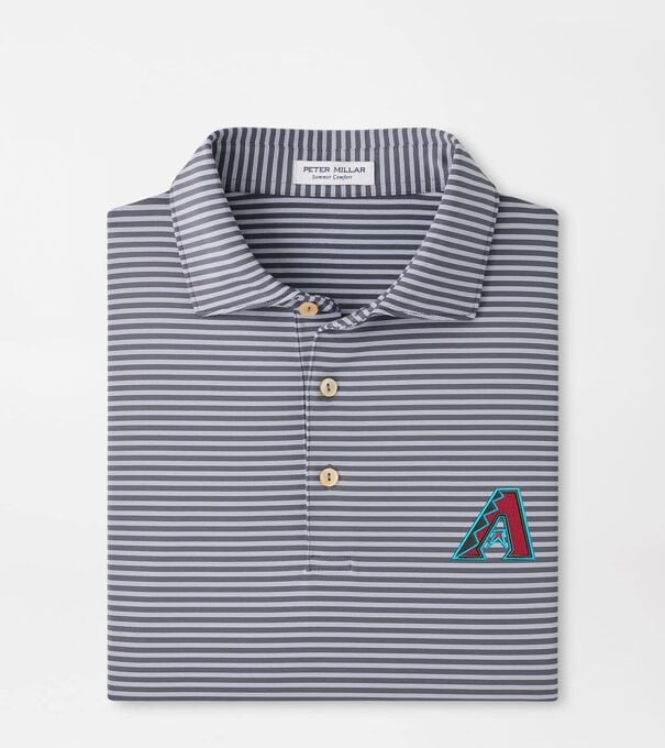 Arizona Diamondbacks Tiebreaker Performance Jersey Stripe Polo