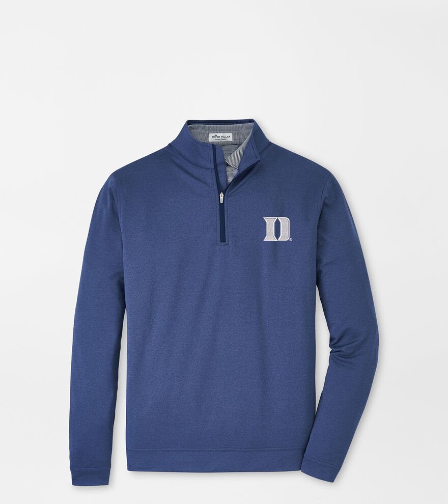 Duke University Perth M&eacute;lange Performance Quarter-Zip image number 1