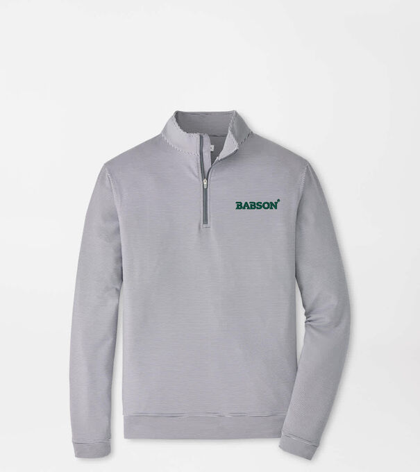 Babson Perth Sugar Stripe Performance Quarter-Zip