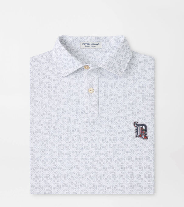 Cooperstown Detroit Tigers Bases Loaded Youth Performance Jersey Polo