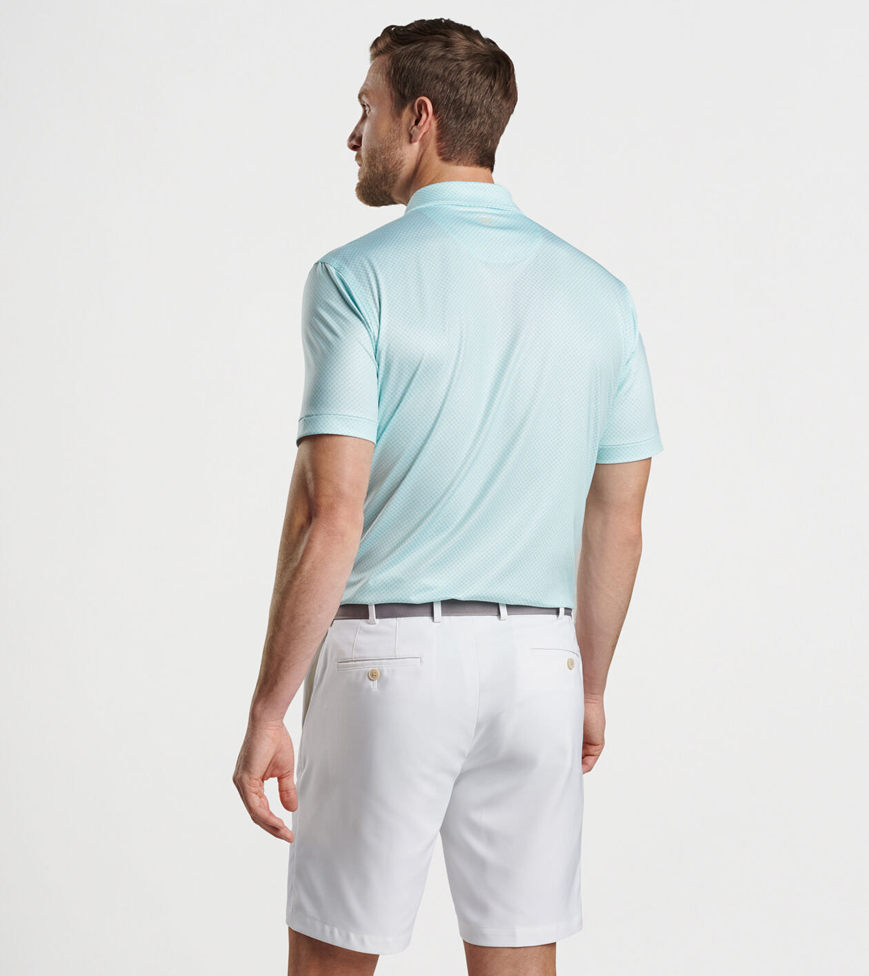 Circle Geo Performance Jersey Polo |Men's Polos | Peter Millar