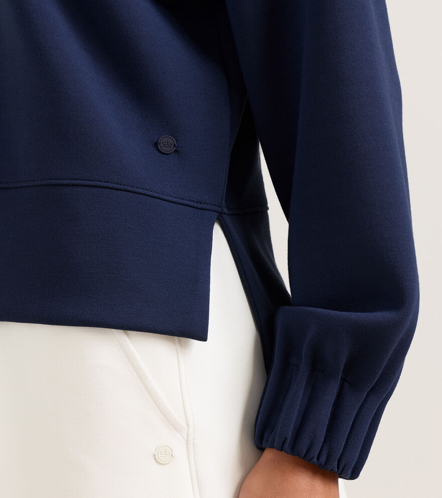 Flora Knit Half-Zip Pullover image number 4