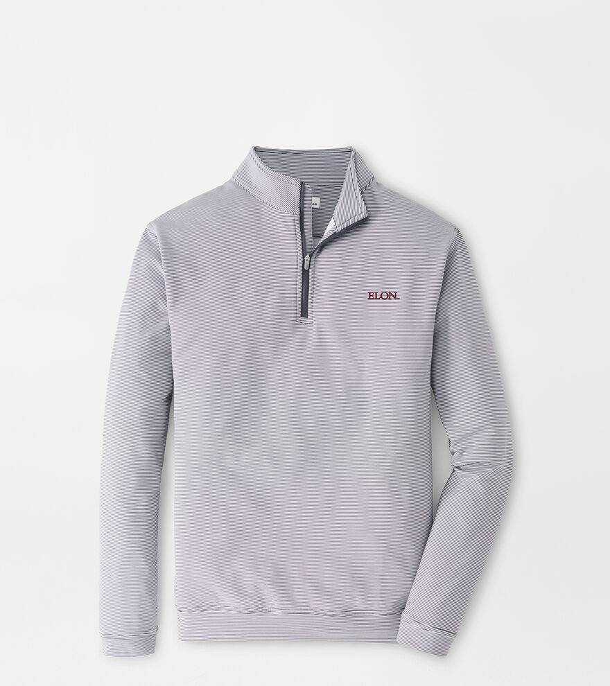 Elon Perth Sugar Stripe Performance Quarter-Zip image number 1
