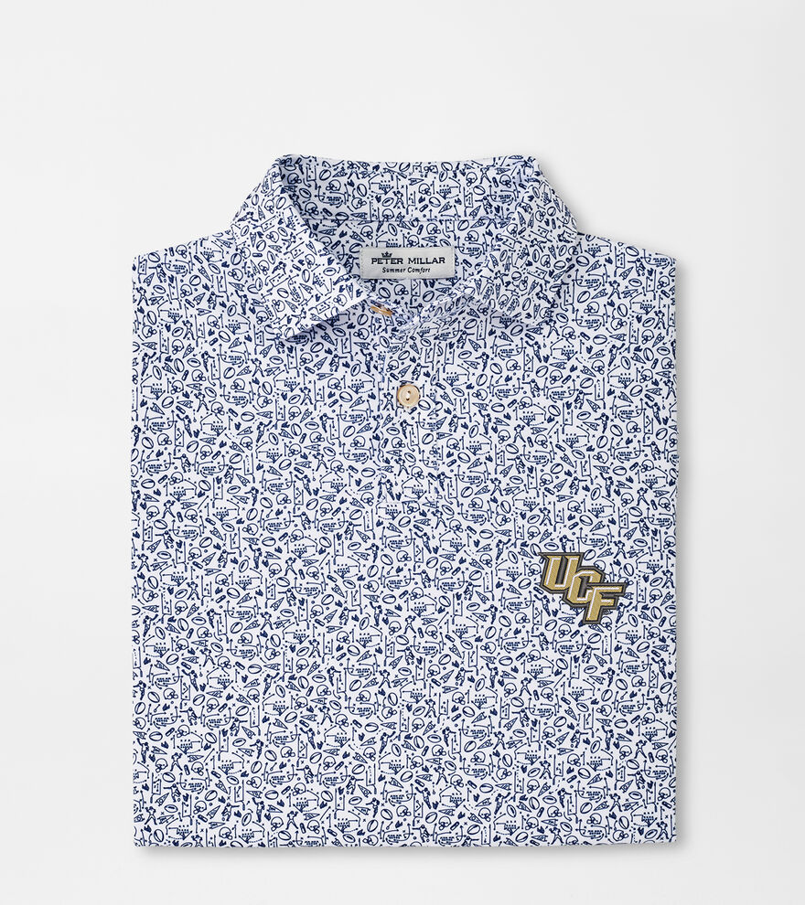 UCF Youth Performance Jersey Polo image number 1