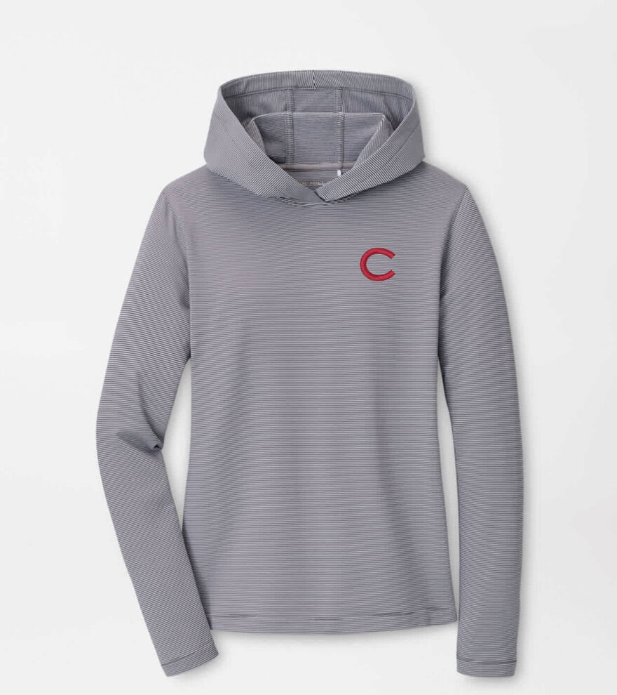 Colgate Women's Pine Sugar Stripe Performance Hoodie
