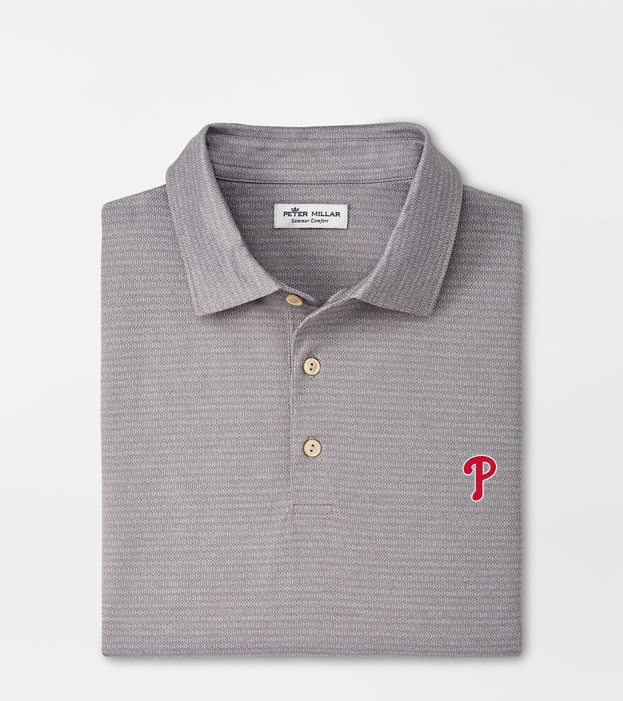 Philadelphia Phillies Groove Performance Jersey Polo image number 1