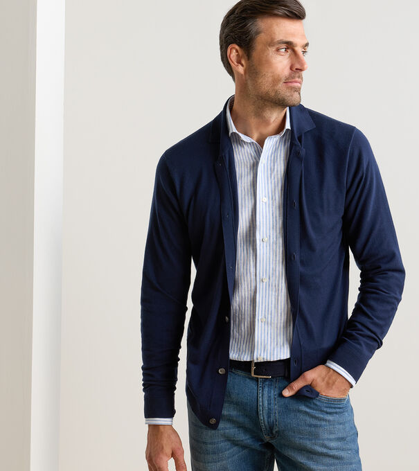 Southport Full-Button Sweater