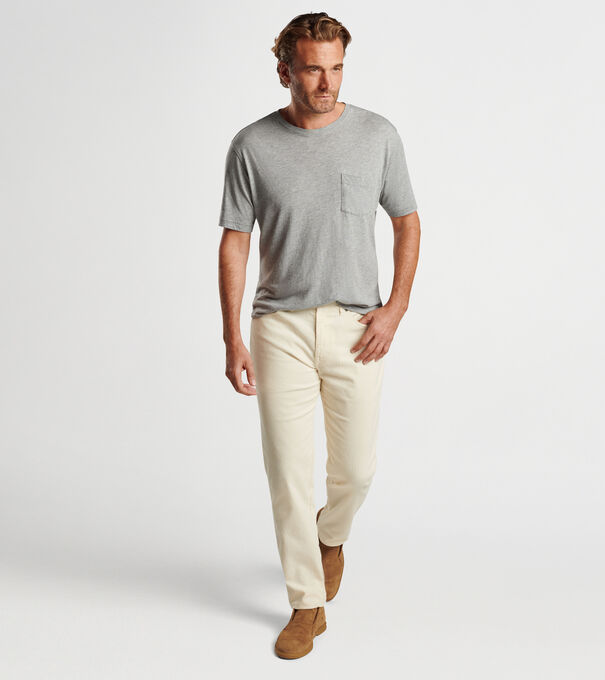 Superior Soft Corduroy Five-Pocket Pant