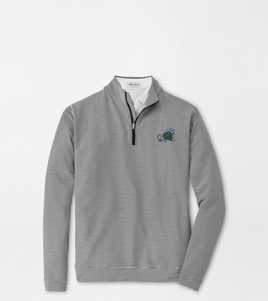 Tulane Green Wave Perth Sugar Stripe Performance Quarter-Zip image number 1