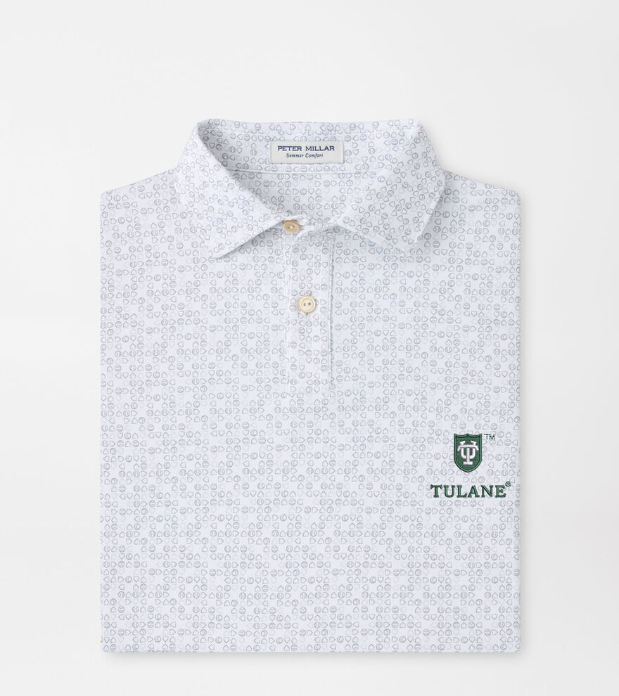 Tulane Bases Loaded Youth Performance Jersey Polo image number 1