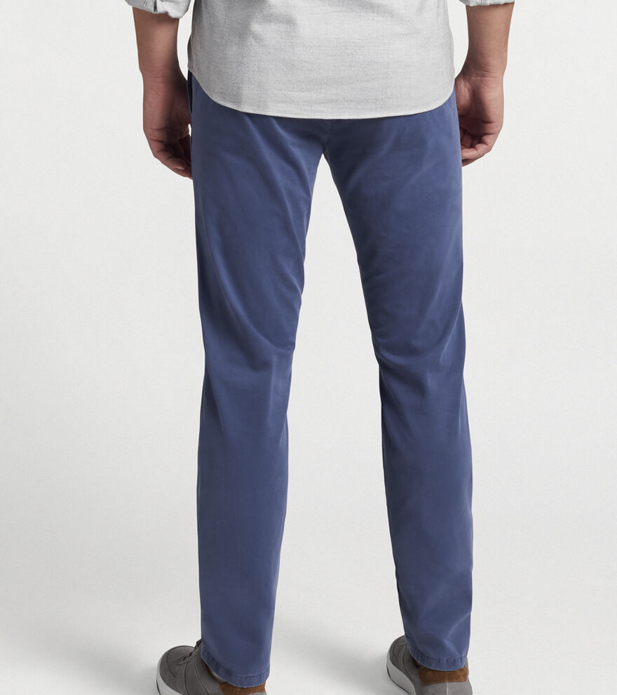 Concorde Garment Dyed Flat-Front Trouser image number 3