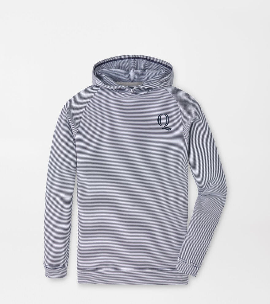 Quinnipiac Pine Youth Sugar Stripe Performance Hoodie image number 1