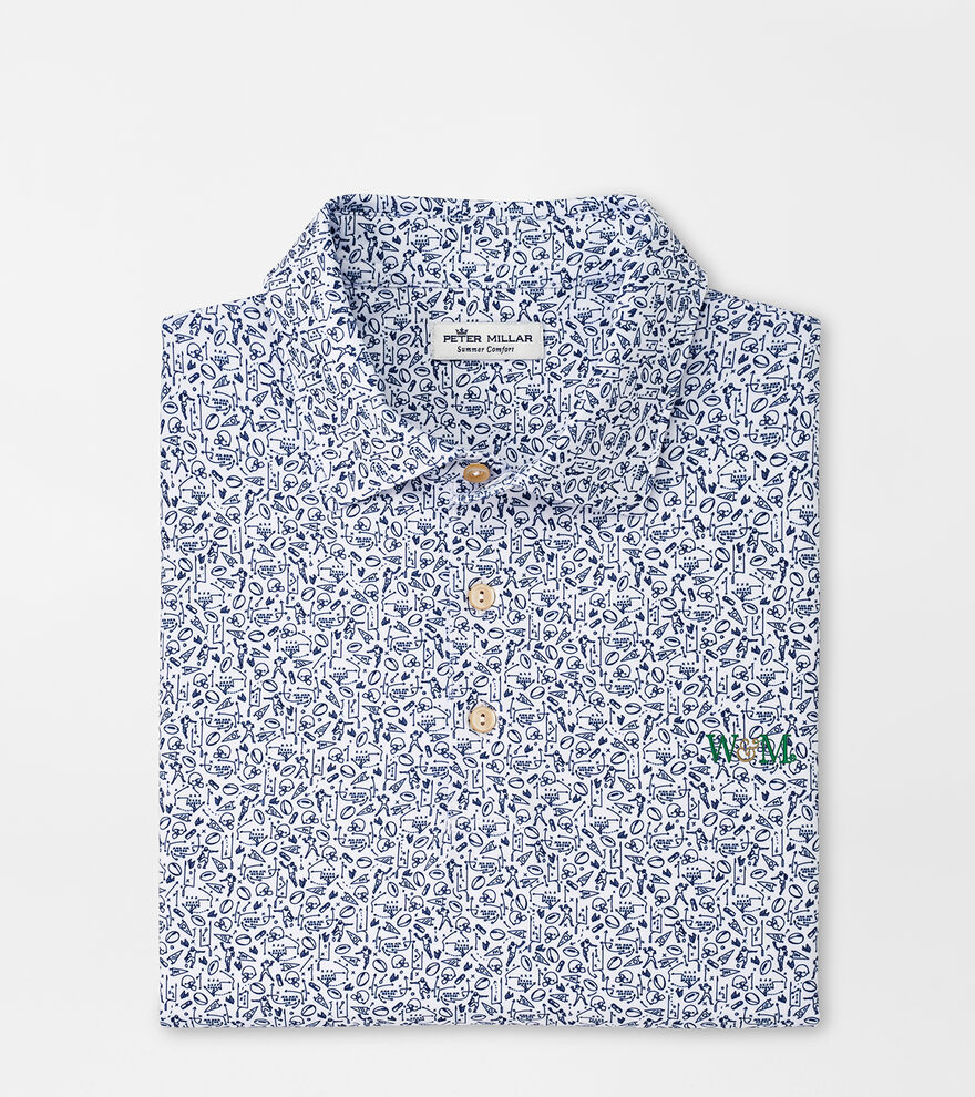 William & Mary Game Day Performance Jersey Polo image number 1