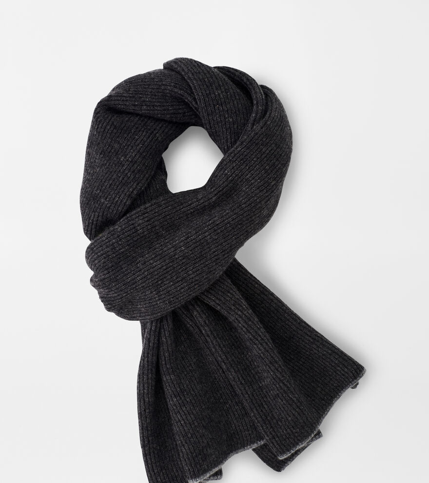 English Rib Cashmere Scarf image number 1