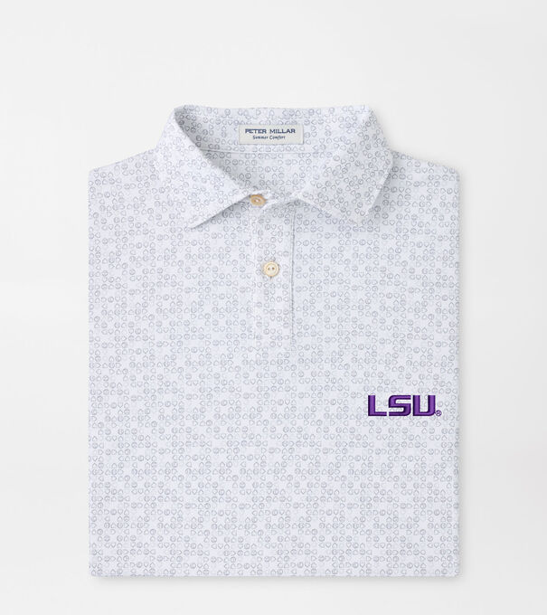 LSU Bases Loaded Youth Performance Jersey Polo