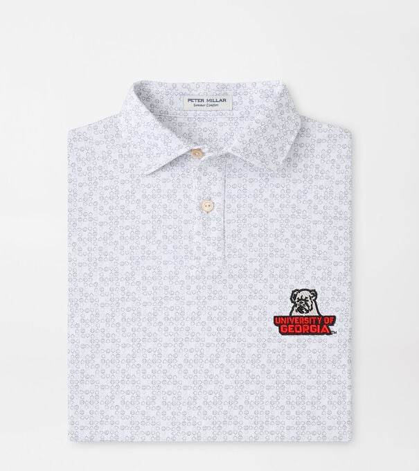 Georgia Vault Bases Loaded Youth Performance Jersey Polo