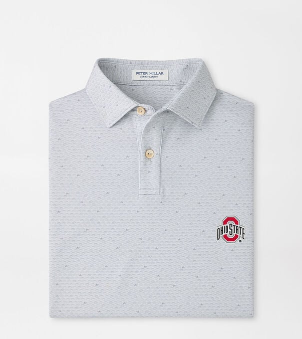 The Ohio State On The Ball Youth Performance Jersey Polo